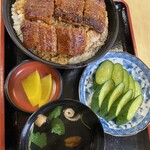 うなふじ - 幸せ♡の うなぎ丼∈(ﾟ∈∋ﾟ)∋❤️