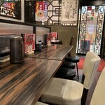 珉珉 - 店内　※カウンター席