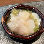 おむすび酒場 えのま - 【せんべろセット】おつまみ3品　たこわさ