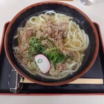 鳴門うどん - 超肉うどん。うどんW2玉・肉B2倍。