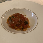 Ristorante Crocifisso - 追加のトマトソースのパスタ