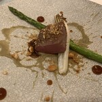 Ristorante Crocifisso - 子羊ロース肉のロースト　そのジュのソース