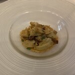 Ristorante Crocifisso - 桜を練り込んだタリオーネ