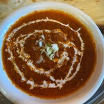 アムリタ インドスパイスカレーとナンと - チキンカレー