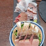 廣島酒処 じょうや - 瀬戸内のお魚のお造り。