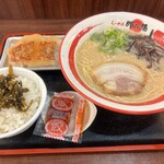 古賀サービスエリア（上り線）那の福屋台 - とんこつうまかもんセット 1,420円