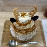 かき氷店 小桃 - 奈良漬香る鹿キャラメル