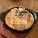 文明館 - 豆腐のとろろステーキ