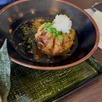 麺乃匠 いづも庵 - 玉ねぎつけ麺華1000円