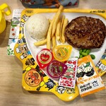 ガスト - 料理写真:キッズビッグハンバーグプレート