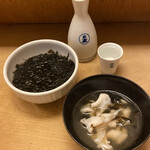 おでん一平 - 黒松 白鹿(燗)＋たこ＋乃り