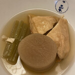 おでん一平 - 大根＋ふき＋しのだ