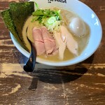 ラーメン翼 - 鶏白湯  醤油  ( 全部のせ )