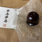 数寄屋カフェ - つぶあん、黒砂糖ようかんの組み合わせが絶品