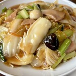 広ちゃん飯店 - デカすぎる五目あんかけ焼きそば