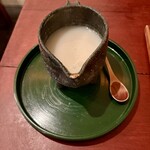 そばきり 日曜庵 - 蕎麦湯