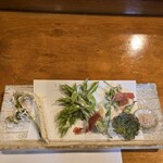 食楽処かわ西 - 山菜の天婦羅