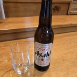 食楽処かわ西 - 瓶ビール(小）