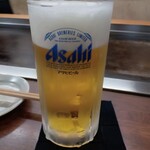 京祇園ねぎ焼 粉 - 生ビール