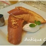 The Antique Cafe - モーニングのフレンチトースト