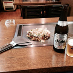 道頓堀どむす - 瓶ビールが合うのです