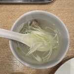 牛たん料理 閣 - テールスープ