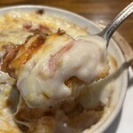 Yaka Kura Miyota Ten - ハンバーグとベーコンのドリア