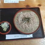 相間川温泉　ふれあい館 - 『ミニそば(冷)』。