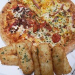 ピザーラ - ボテト9本はサービス品です