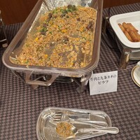 ホテルグランヴィア京都 - 牛肉と九条ネギのピラフ