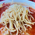 くるまやラーメン - 麺アップ
