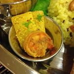 インド家庭料理の店　ニーラジュ - 海老のアチャール