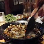 黒猫夜 - 陳さんのクレープ餃子　もはや餃子の形はなし