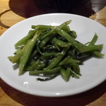 黒猫夜 - 空芯菜の炒め物