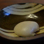 ろあん松田 - そばがきアップ