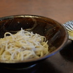 ろあん松田 - 最後の蕎麦　辛み蕪