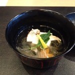日本料理 水簾 - 千歳懐石②（吸物）