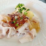 ギャラリー＆カフェ あそび心 - 日替わりサービスランチ　冷しゃぶ