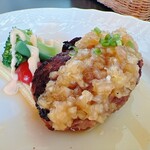 ギャラリー＆カフェ あそび心 - 和牛ハンバーグランチ