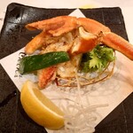 せんざん - ズワイ蟹唐揚げ