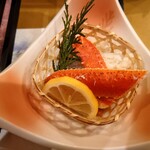 せんざん - ゆでかに酢