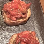 生粋 - ユッケのブルスケッタ(3人前)