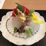 日本料理 水簾 - 千歳懐石③（お造り）