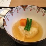 日本料理 水簾 - 千歳懐石④（煮物・百合根饅頭）