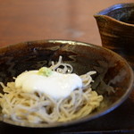 ろあん松田 - 最後の蕎麦　とろろ