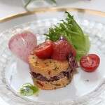 現代仏蘭西料理 朔詩舎 - ホタルイカのクスクス