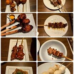 焼鳥 佐田十郎 - 焼鳥各種