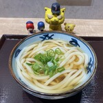 宮武讃岐うどん - ひやかけ並　390円(税込)  ※イリコがしっかり、効いています