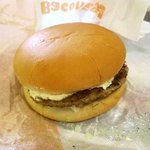 ファーストキッチン - ベーコンエッグバーガー！