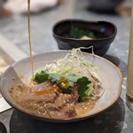 蕎麦と鶏 はんさむ - 